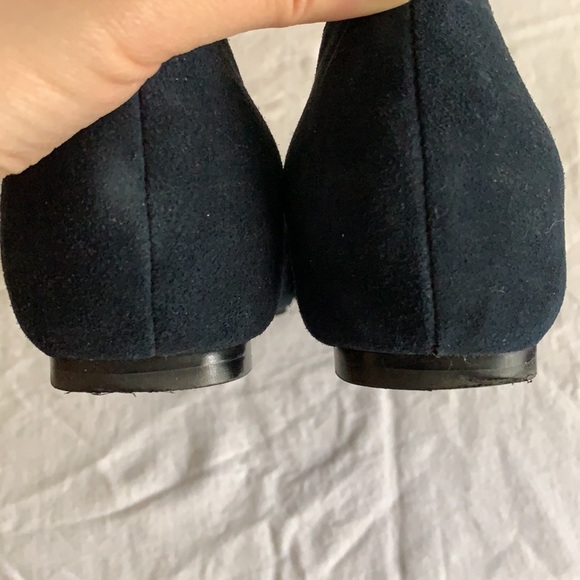 Kelsi Dagger “Alyona” Hidden Wedge Suede Flats - Picture 8 of 10